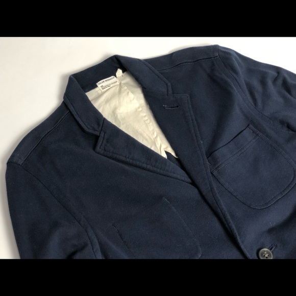 Club Monaco Knit Blazer/Sport Coat - Navy